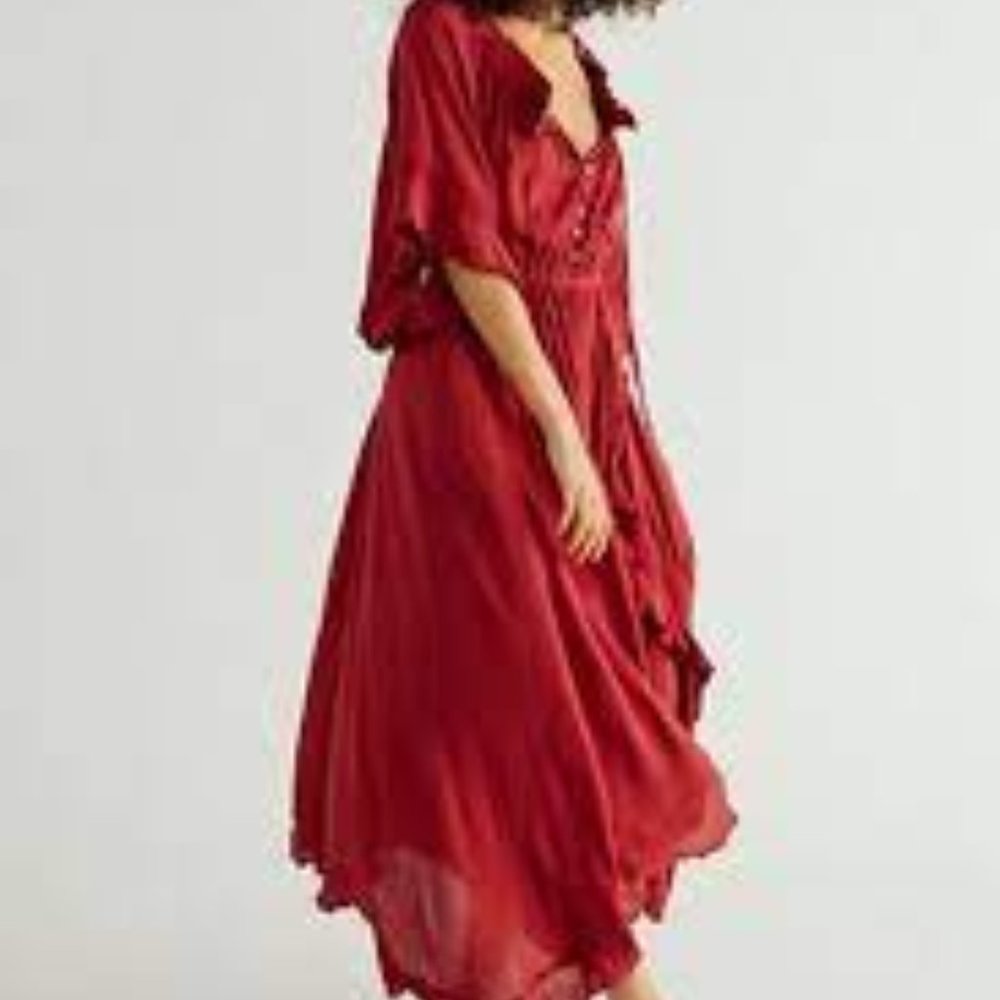 Free People Beach Bliss Maxi Dress - Stolen Kiss - XL